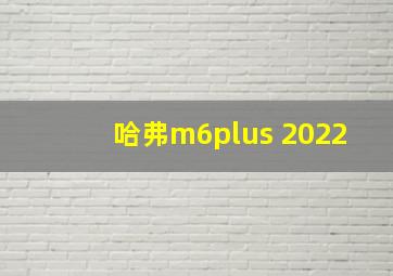 哈弗m6plus 2022